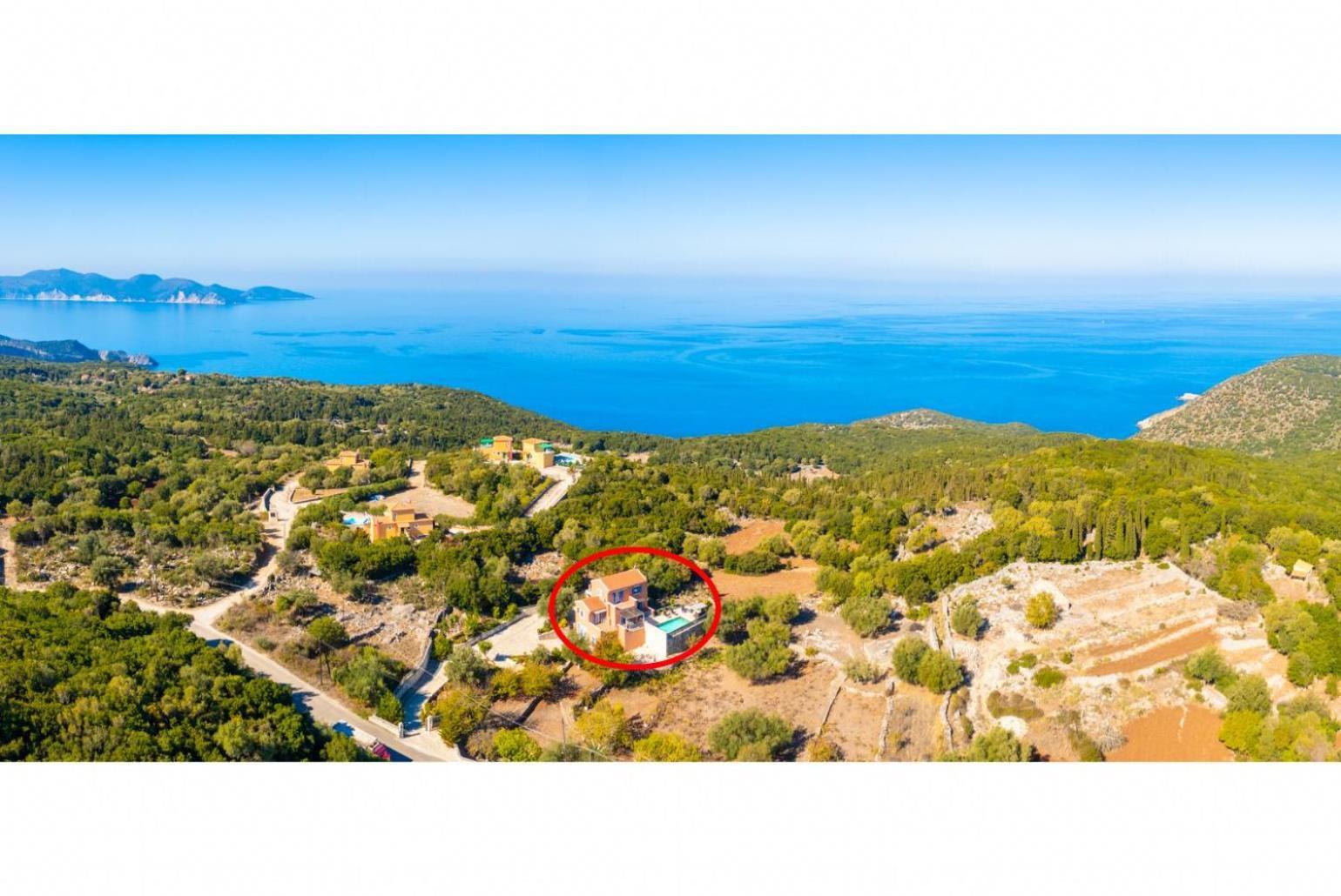 Villa Canova Mesovounia (Kefalonia)